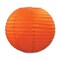 Beistle Club Pack of 18 Round Orange Hanging Paper Lanterns 9.5"